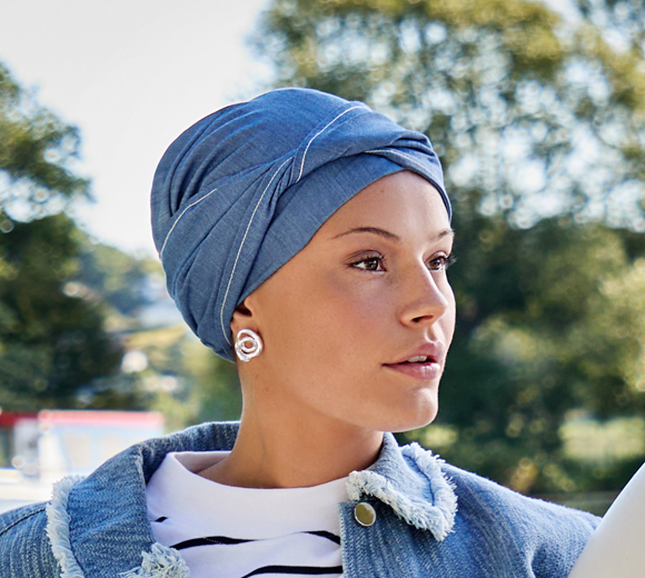 Turbante Viva Mary Denim Flair 1603-4097 | Casual Chic